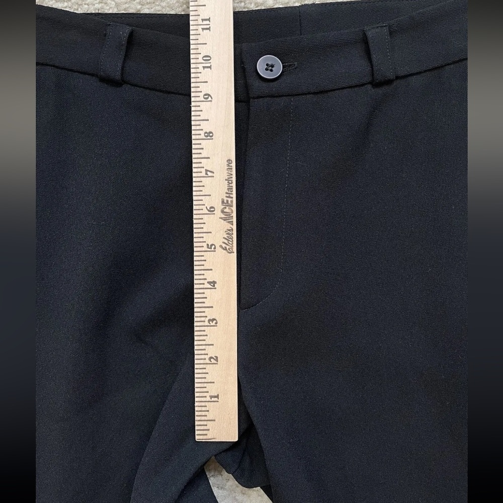 Nanette Lepore Wide Leg Trousers Dress Pants Black Women’s Size 8 Flare - Picture 9 of 11